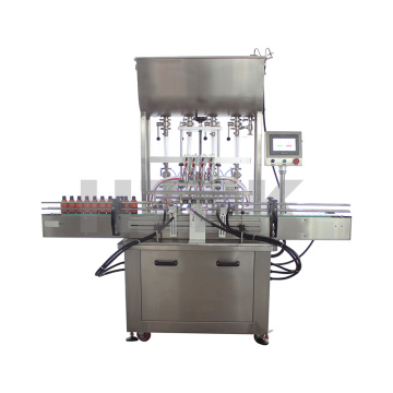 HZPK automatic cream honey perfume juice liquid paste bottle water packing and filling machine